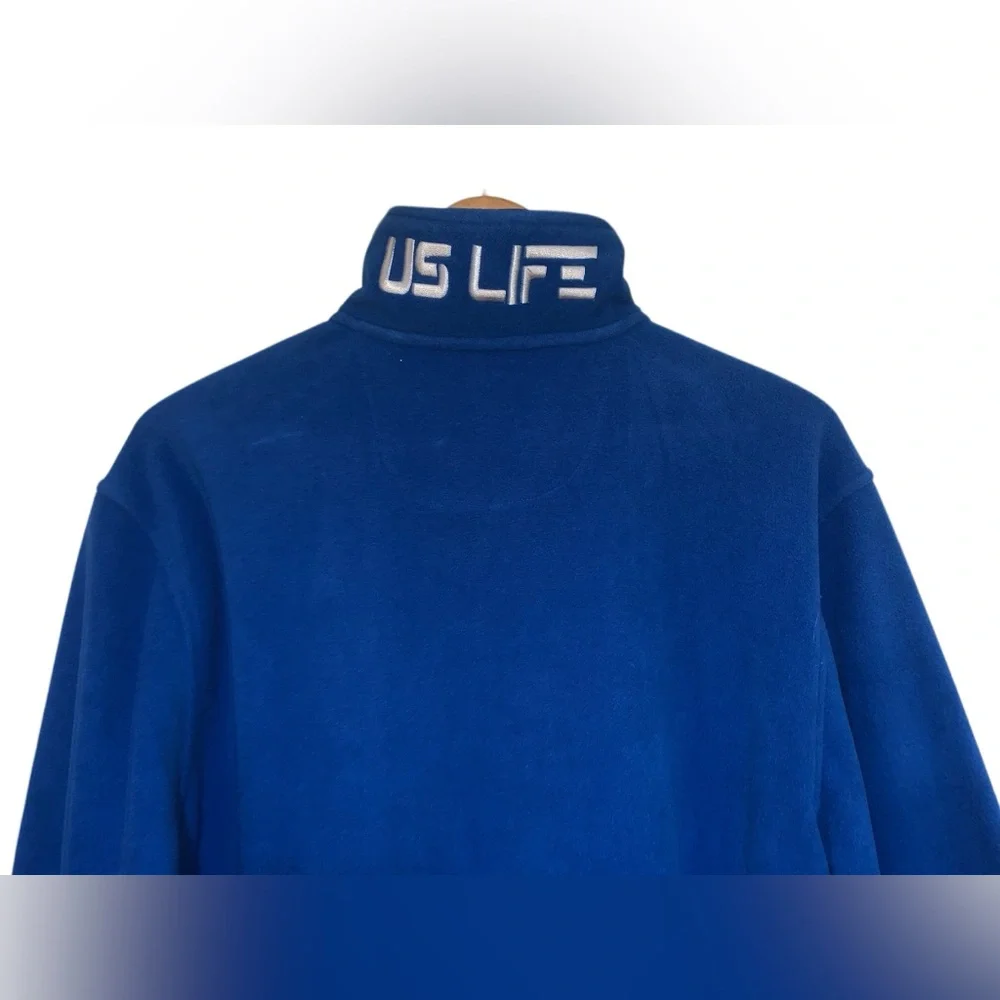 - NWT - US Life Men’s 1/4 Zip Pullover Fleece Sweater Size L